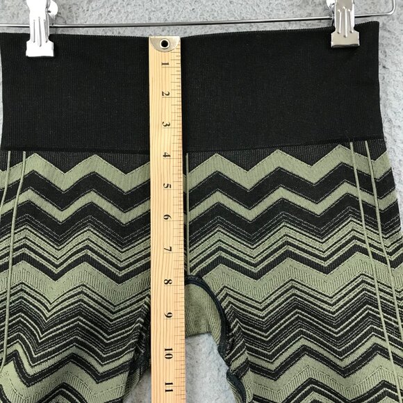 Lululemon Ebb To Street Pant Heathered Fatigue Green Chevron Legging Size waist - Picture 5 of 8